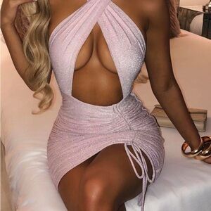 Babyboo Fashion Margarita Mini Dress - Pink Sparkle